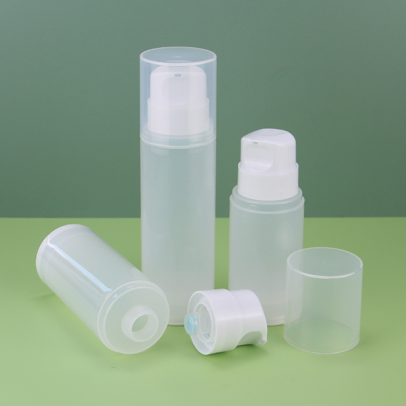 Skin Care 150ml 200ml 250ml Airless Lotion Bottle PP Face Eye Cream Liquid Foundation Serum bottle Cosmetic press pump bottle