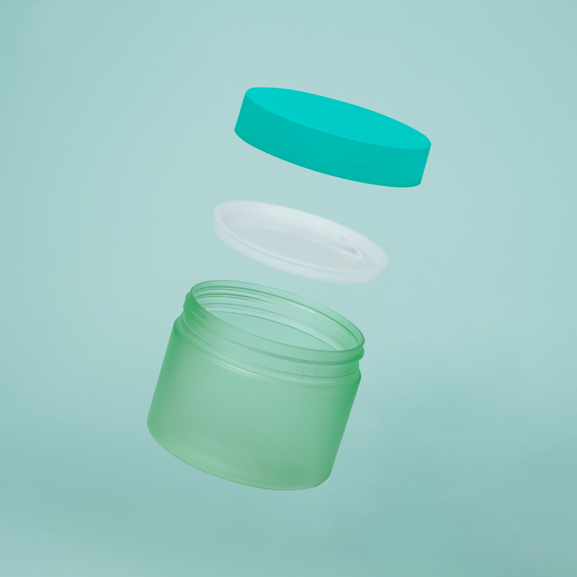 PET Frosted Plastic Cream Jar With Lids100g 120g 150g 180g Wide Mouth Cleanser Mud film Jar skincare face cream dispenser bottle
