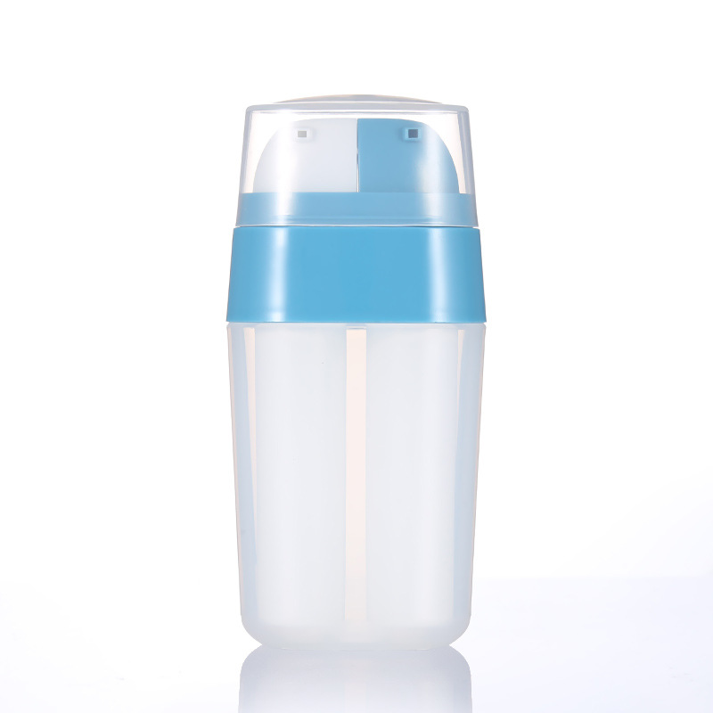 Cosmetic Skin Care Dual Chamber Airless Bottle PP 2 in 1 Lotion Serum BB Cream 10ml + 10ml 15ml + 15ml 25ml + 25ml Tube Bottle