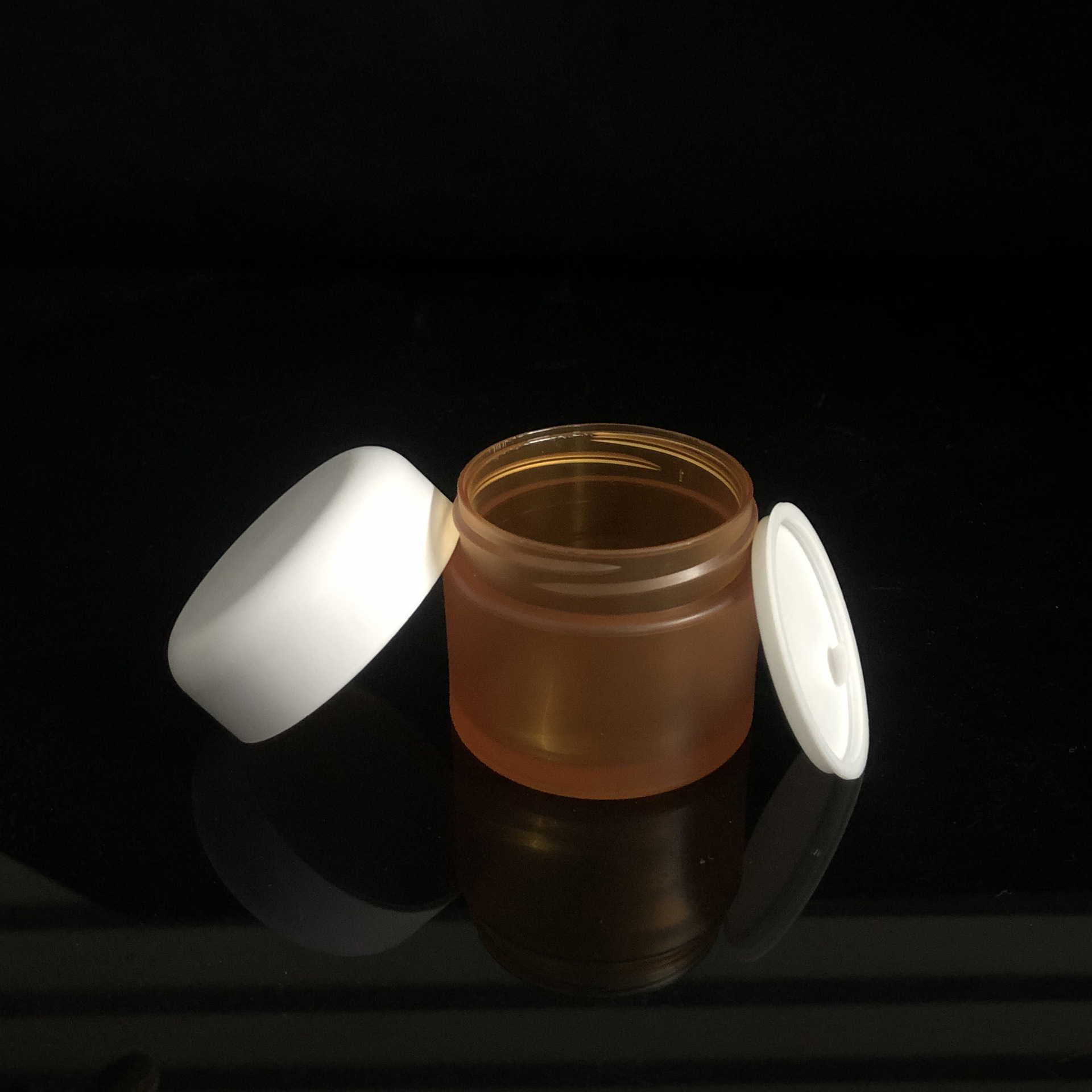 30g 50g Frosted Thick bottomed and thick walled hand cream bottle PET Plastic Containers For Skin Care