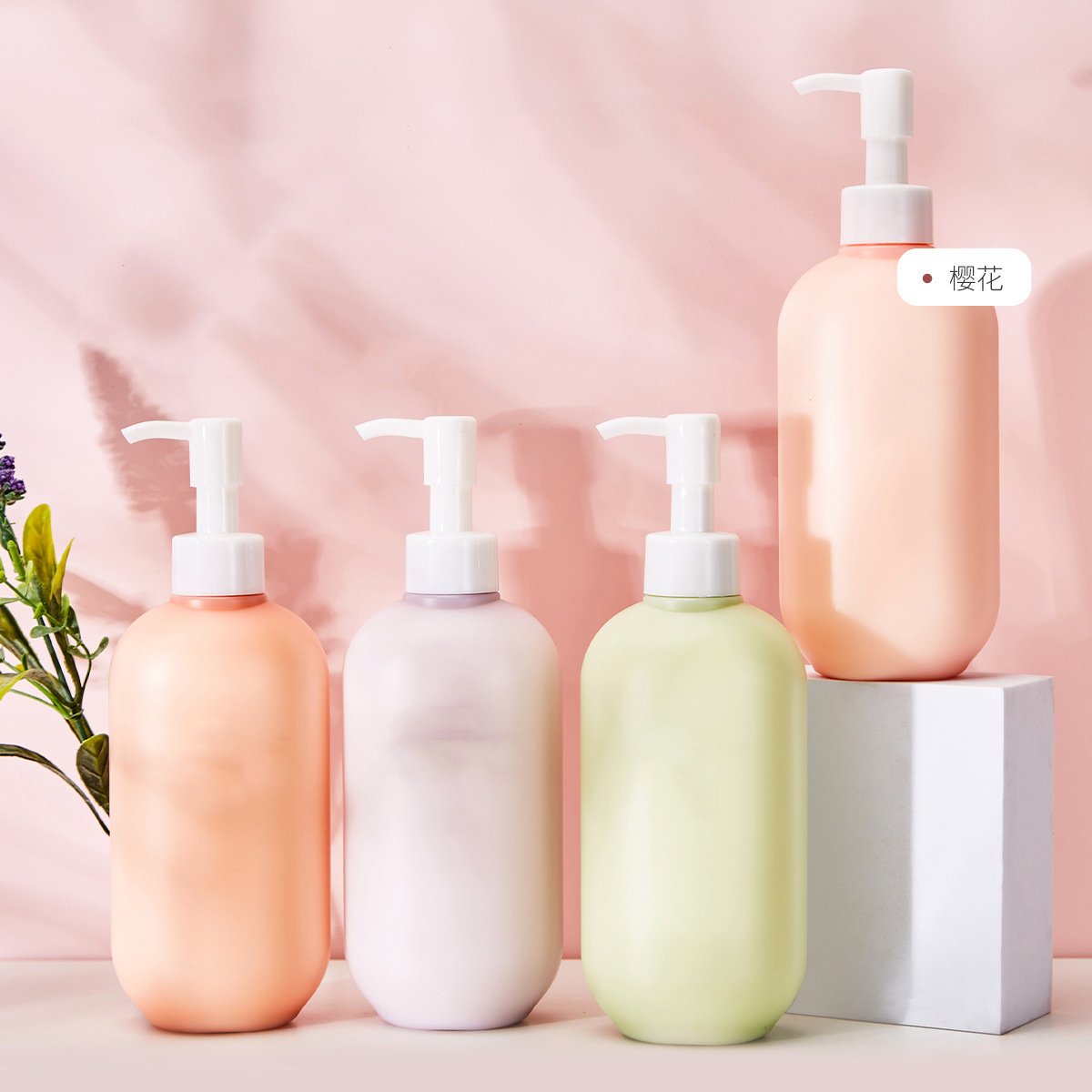 10oz 16oz 24oz Shampoo Bottle Cosmetic Container Skincare Packaging Jars Lotion Empty Pump Bottles Plastic Soap Dispenser Bottle