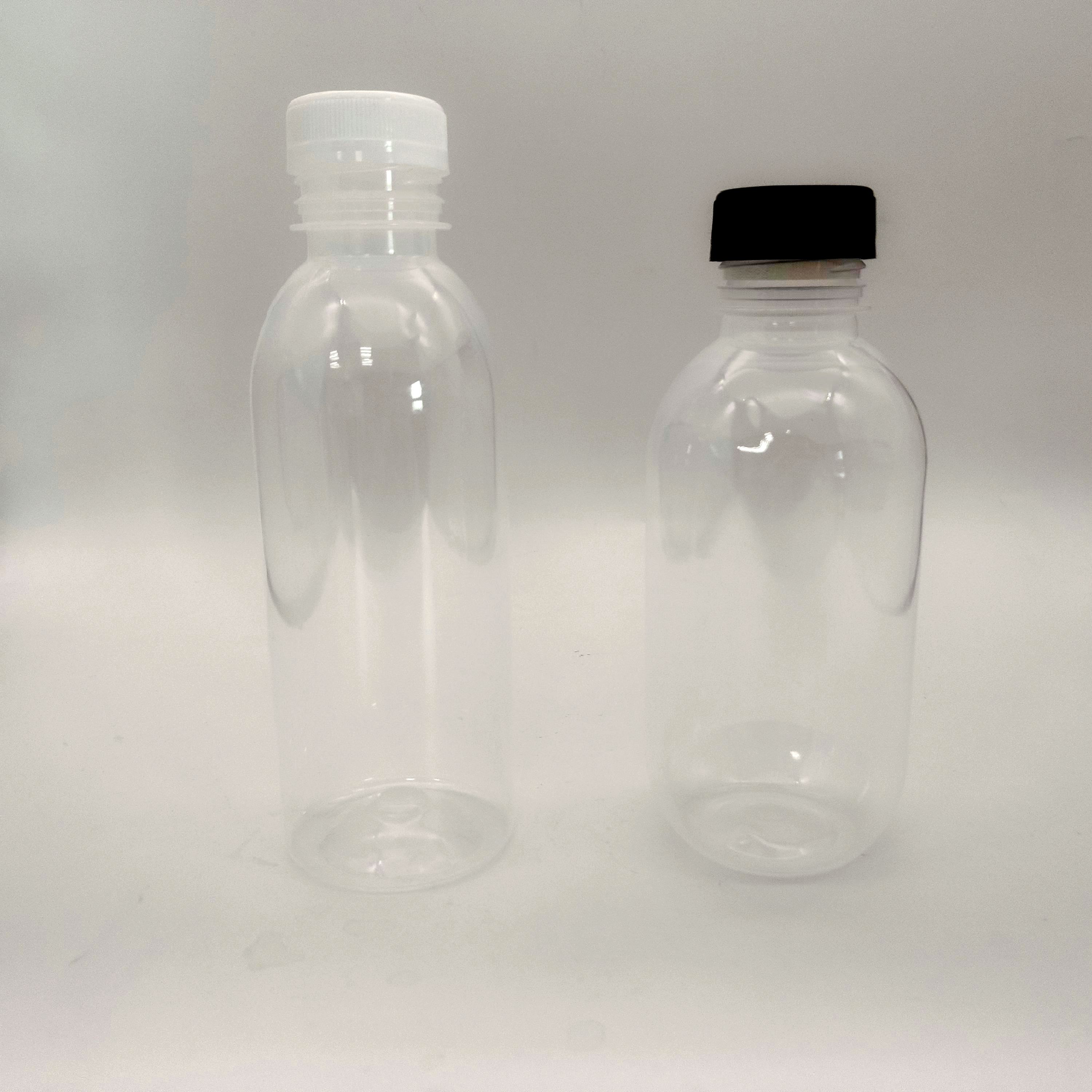 hot fill bottle with caps heat-resistant PP 5 plastic bottles containers with tamper proof lids 12oz 16oz 360ml 500ml