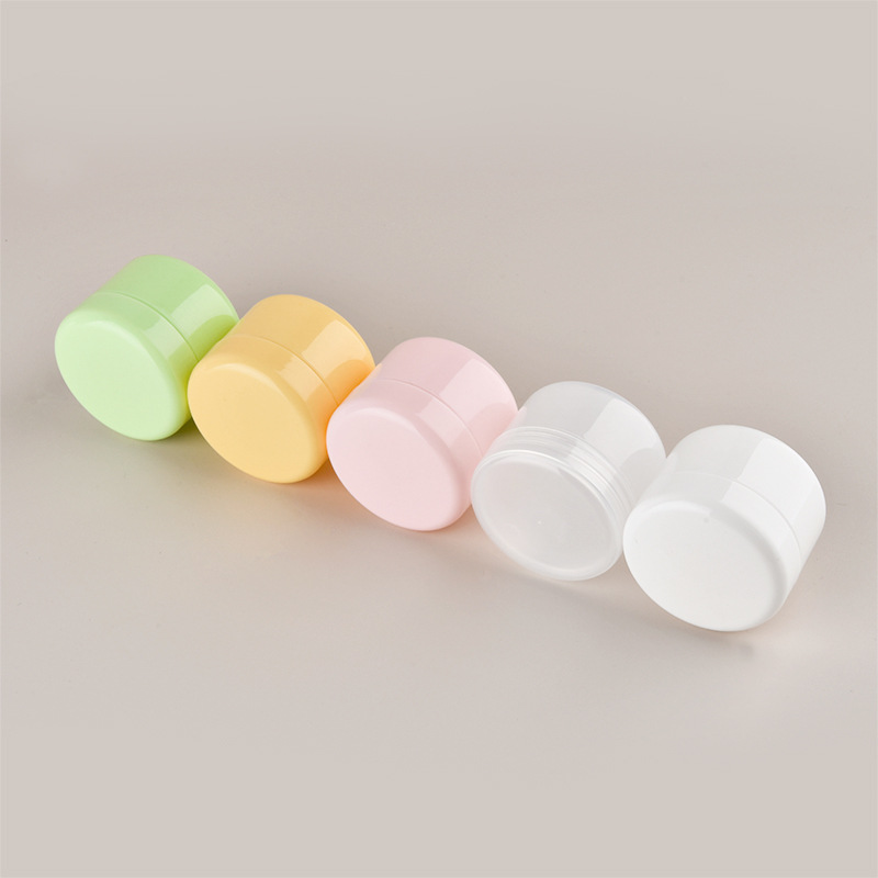 cosmetic jar 10g 20g 30g 50g 100g 150g 200g 250g Colored PP Jars With Lids Seal face cream scrub eye serum Lotion Bottle 250ml