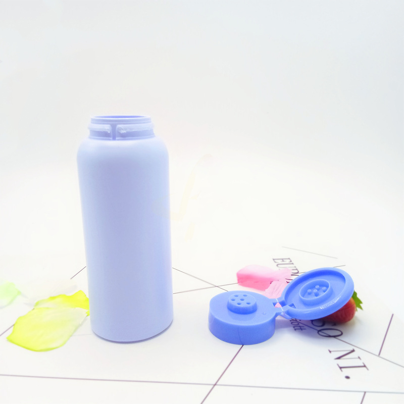 Cosmetic Powder Bottle 50g 100g 200g 100ml 150ml HDPE White Baby Kids Body Talcum Powder Bottle Spice Seasoning Bottle Shaker