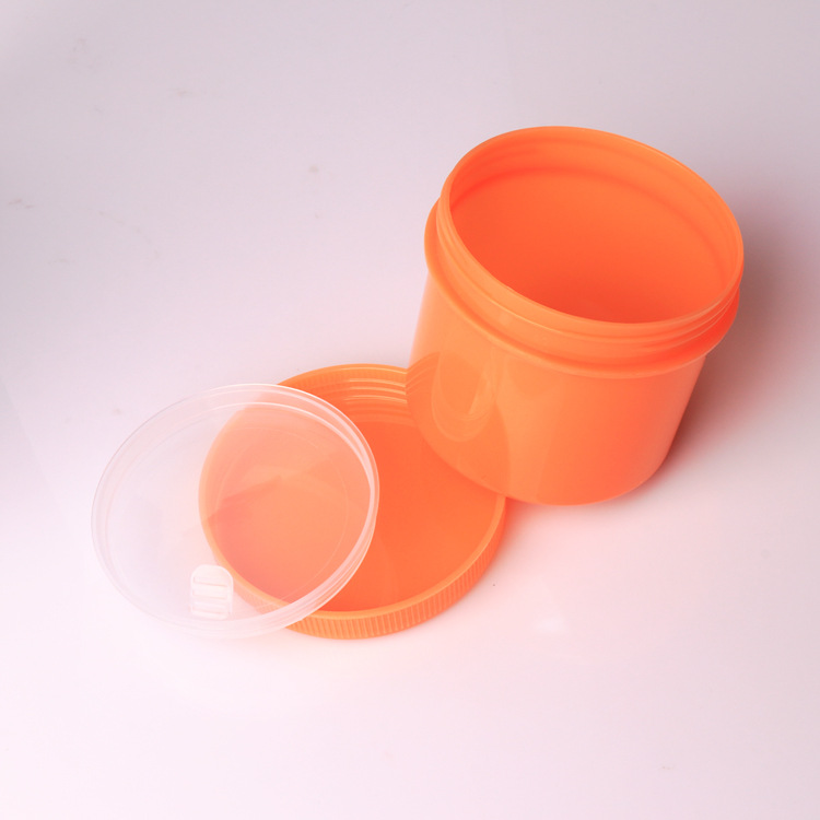 250g PP wide mouth matte bottle plastic conditioner jar skincare packaging  plastic food candy milk powder bottle