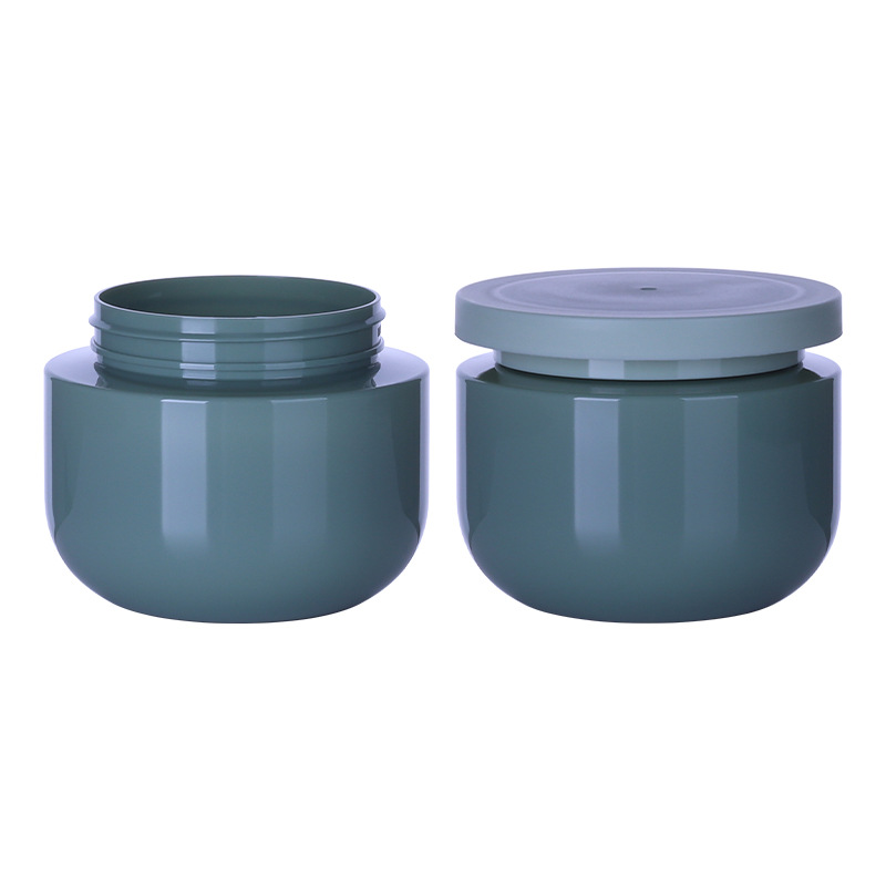Frosted Plastic jars with lids 8oz 250ml Hair Mask Bottle 250g Body Scrub jar 500ml Cosmetics Lotion face Cream Jars Containers
