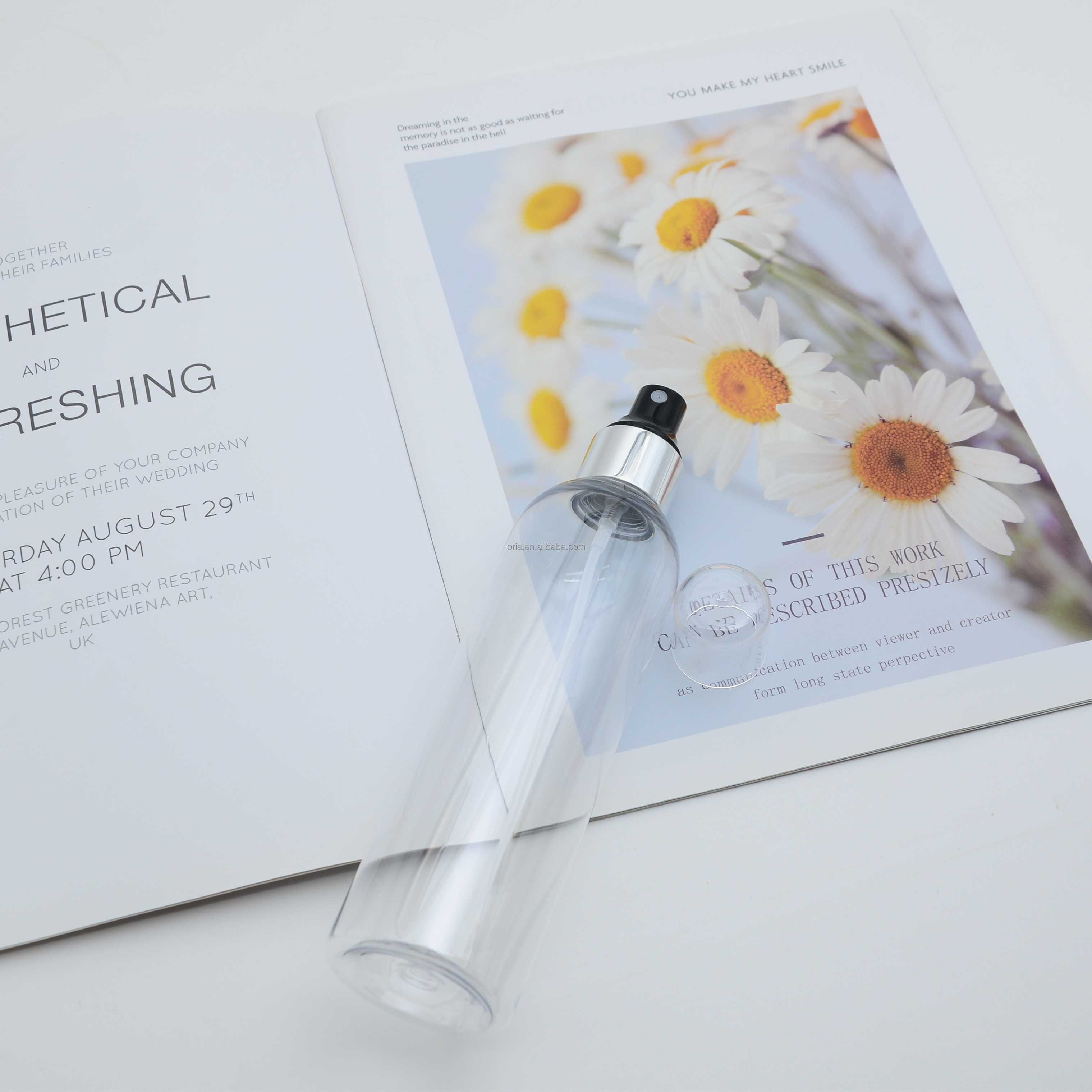 Customized 15ml Plastic Portable Perfume Fine Spray Face Mist Sprayer Bottle