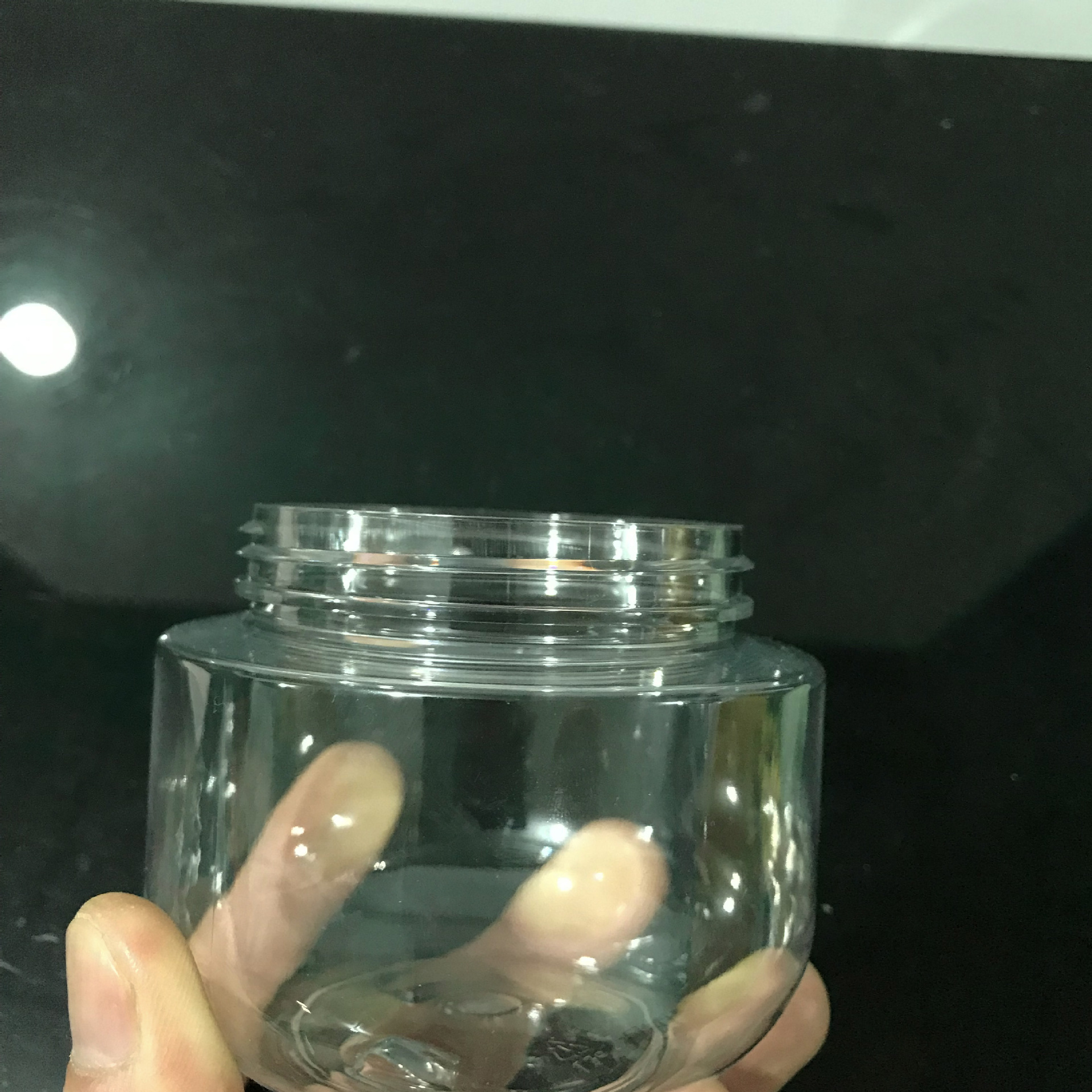 250ml avocado scrub bottle Wide mouth plastic Bottle Sleeping Scrub Body Butter Cream Mask Jar  face cream cosmetic packaging