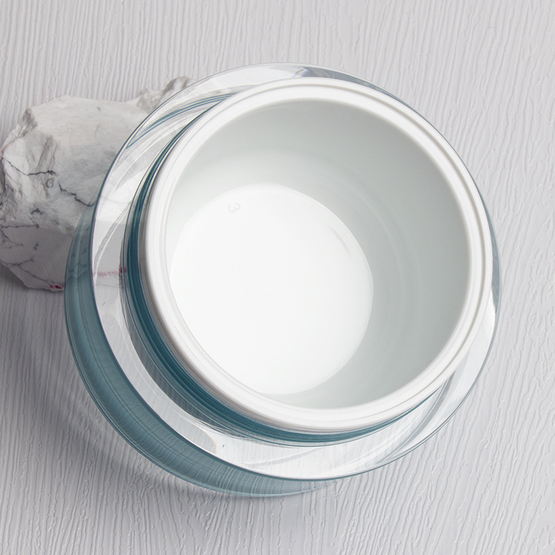 300ml Round shape  cream jars with lids cosmetics packaging  Plastic Empty Cream Jar Clear Cream Pot Containers