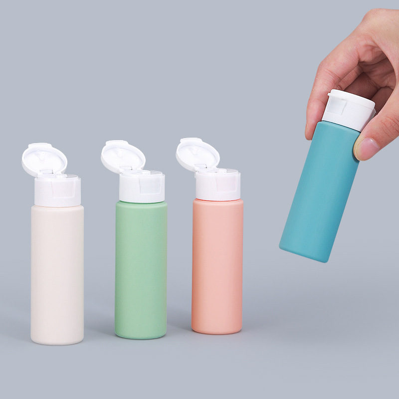 30ml 60ml 100ml Custom Colorful Travel Packaging Secure Tamper Evidence Packaging PE Plastic Lotion Bottles Soft Squeeze Bottle