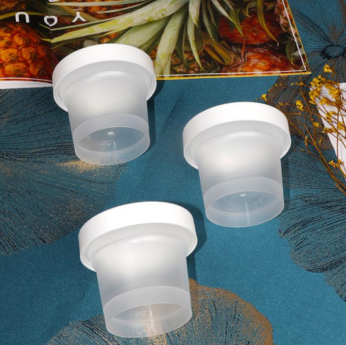150ml 100ml PP Scrub jars Plastic jars Container with seal Liners Lids for face cream lotion milk body butter Cosmetic food Jar