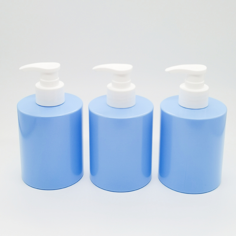 Color 250ml Shampoo and Conditioner Bottles 300ml 350ml Plastic shower gel bottles 500ml with pump dispenser cap