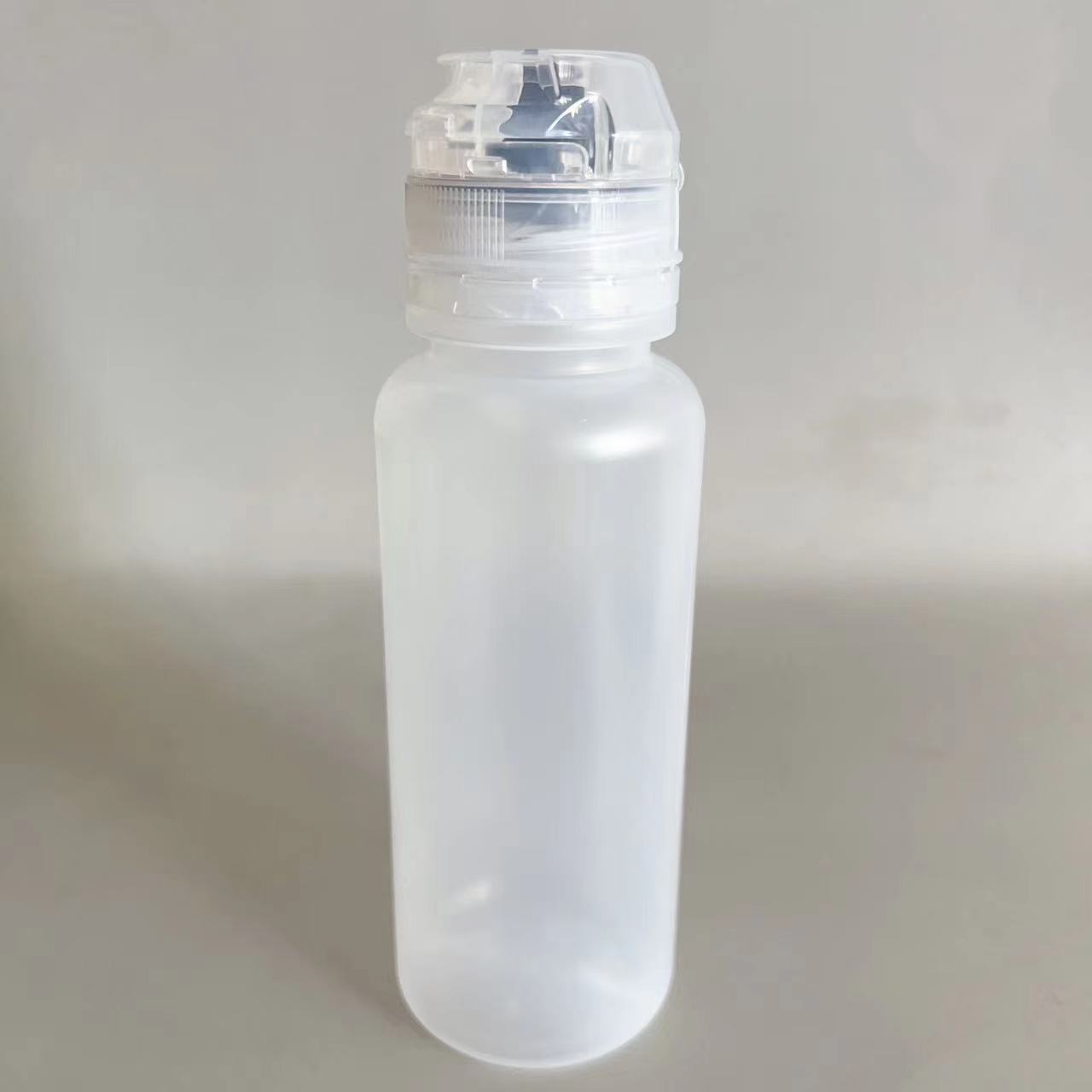 Hot Fill 220ml PP high temperature resistant honey bottle dispenser silicone valve flip cap drinks paste sauce squeeze bottle