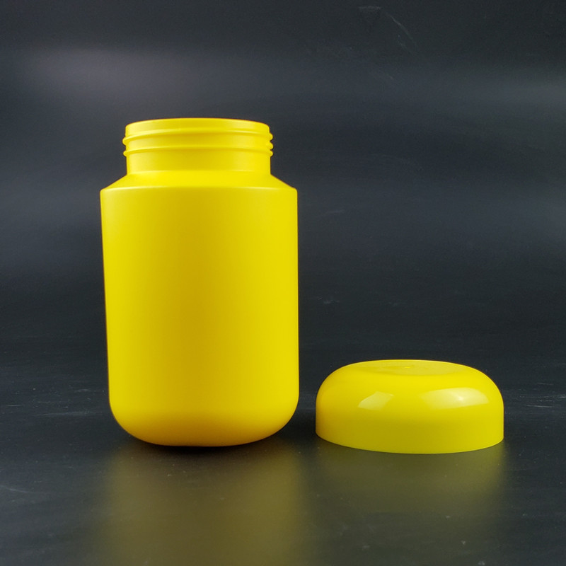 150ml 250ml 300ml 500ml 24oz PP PE PET round plastic jar large capacity Chewing gum bottle Candy Jar protein powder container