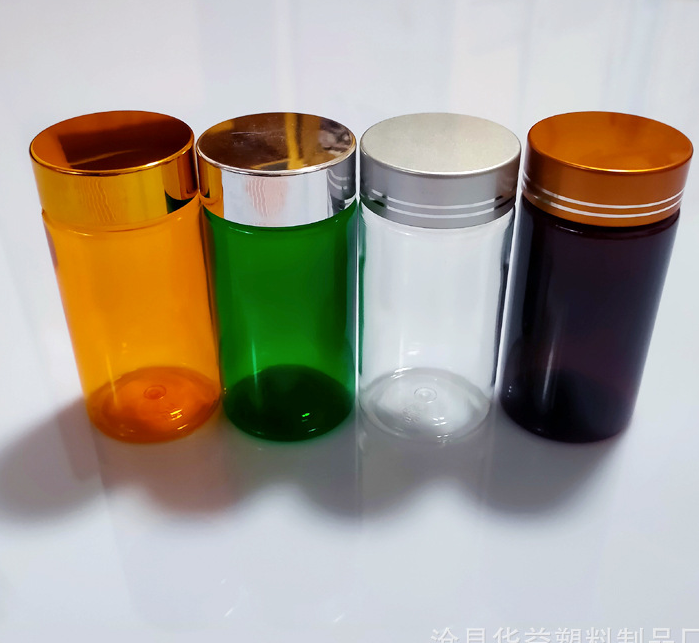 80ml PET Empty  Plastic PET Vitamin Capsules Health Care Medicine Bottle with Cap