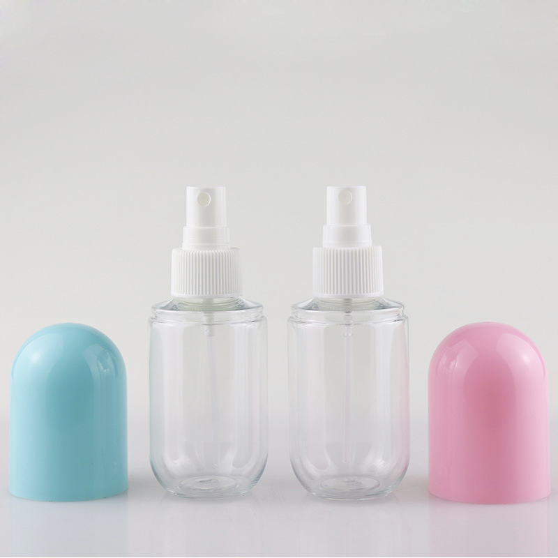 Custom Green Clear Black 60ml spray bottles fine mist 100ml cosmetic spray bottle mist plastic mist spray bottles 120ml 150ml