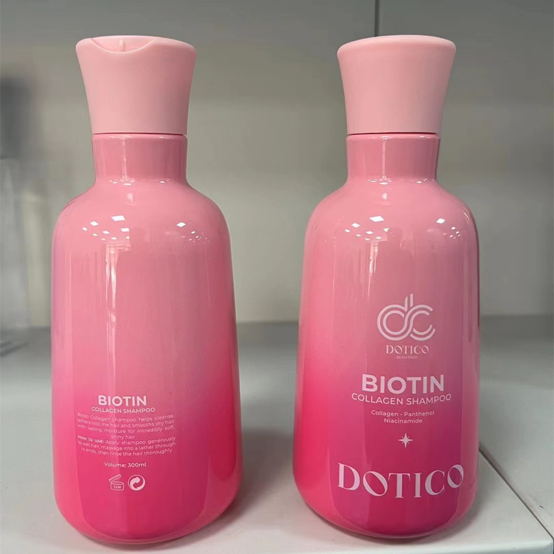 300ml & 500ml Fancy New Plastic Body Wash and Shampoo Bottles with Dispensing Top Pump Sprayer Screw Cap Design