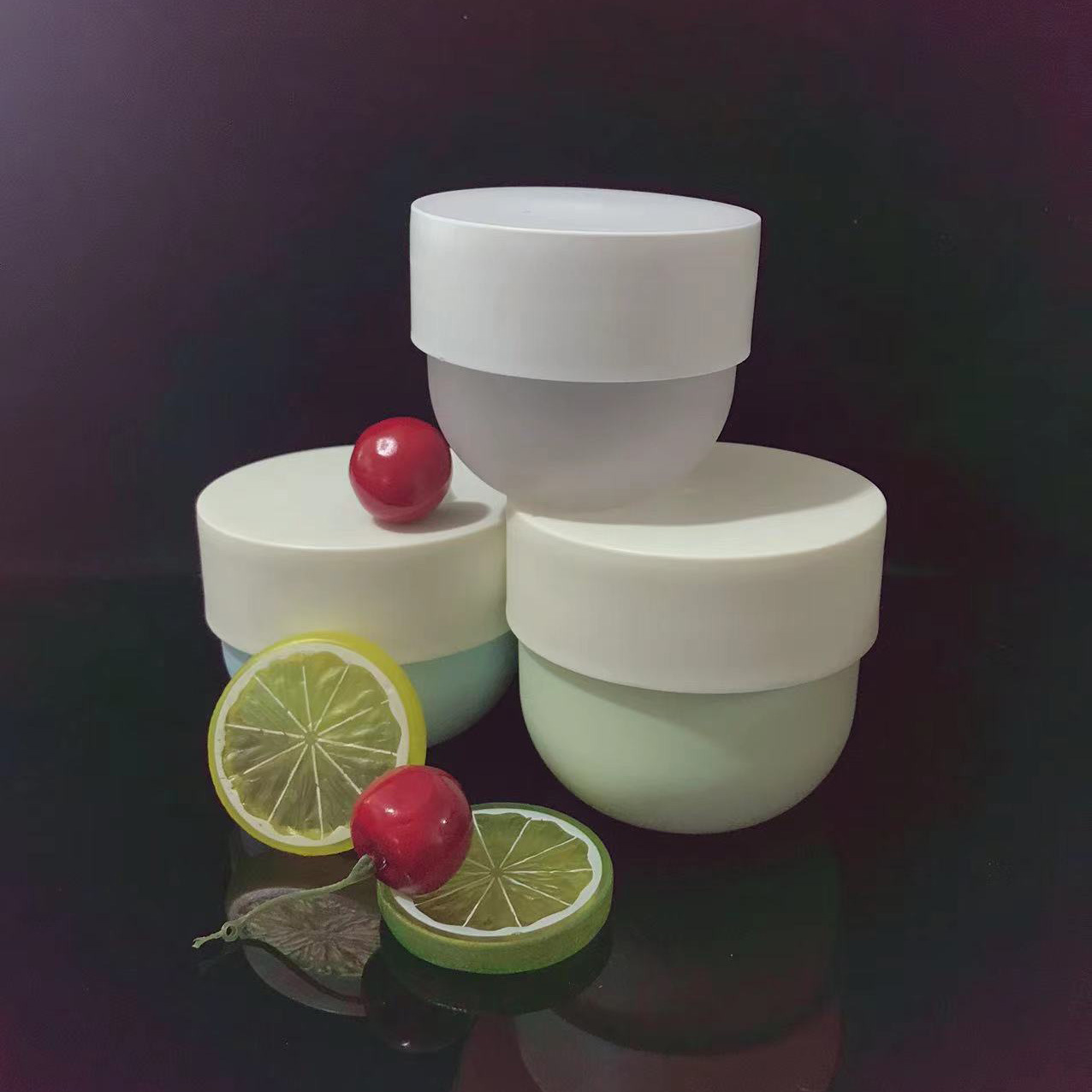 150ml/250ML/300ml  Empty plastic Wide-mouth Cosmetic Cream  Jars Wide-mouth Empty Container Hair butter Body Scrub