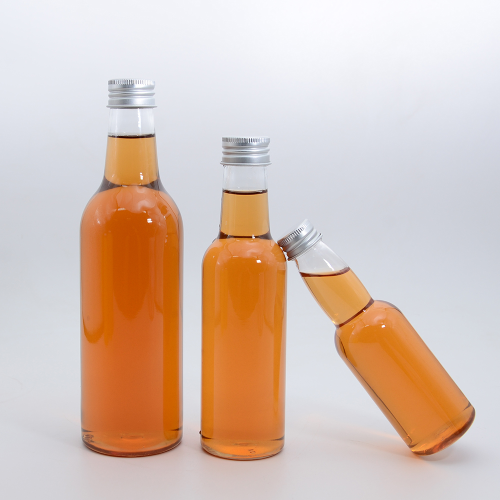 Wholesale 50ml 60ml 100ml 150ml 200ml 2oz 3oz 5oz 250ml Plastic Liquor Bottles 750ml with Cap for Mini Whisky Samples Display
