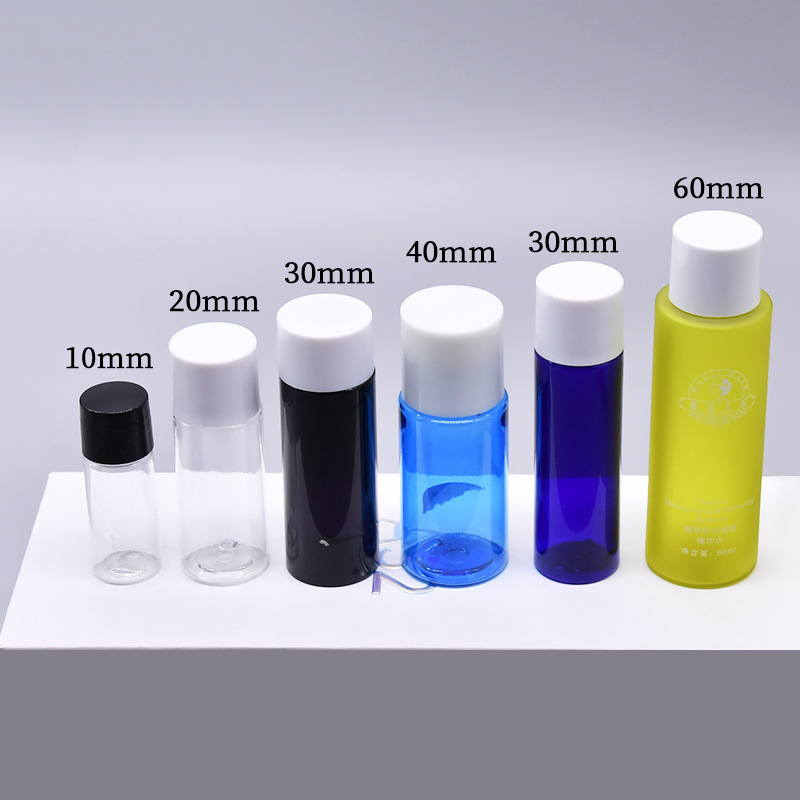 30ml 60ml 100ml Small Bottle for Mini Size Toner Bottle Plastic Bottles Face Cream and Lotion Skin Care Serum Customize Package