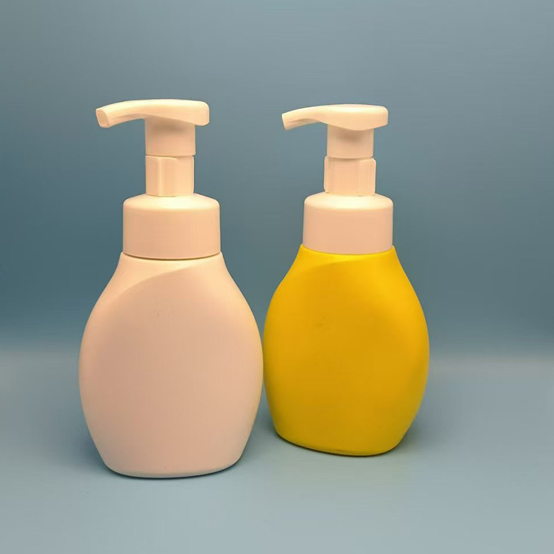300ml HDPE foam pump baby shampoo bottle soap container shower gel bottle luxury plastic shampoo bottle