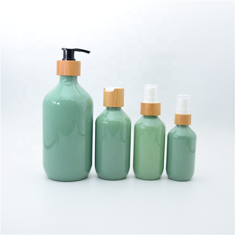 500ml 750ml Luxury Shampoo Conditioner Fragrance Bottles Big Volume Family Pack Plastic PET Pump Daily chemical products Bottle