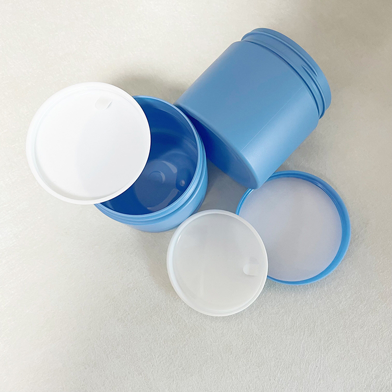 Frosted Matte Plastic Jar 3oz 5oz 6.5oz PP PET Wide Mouth Jar Face Cream Customized Butter Lotion Bottle Cosmetic Packaging Jars