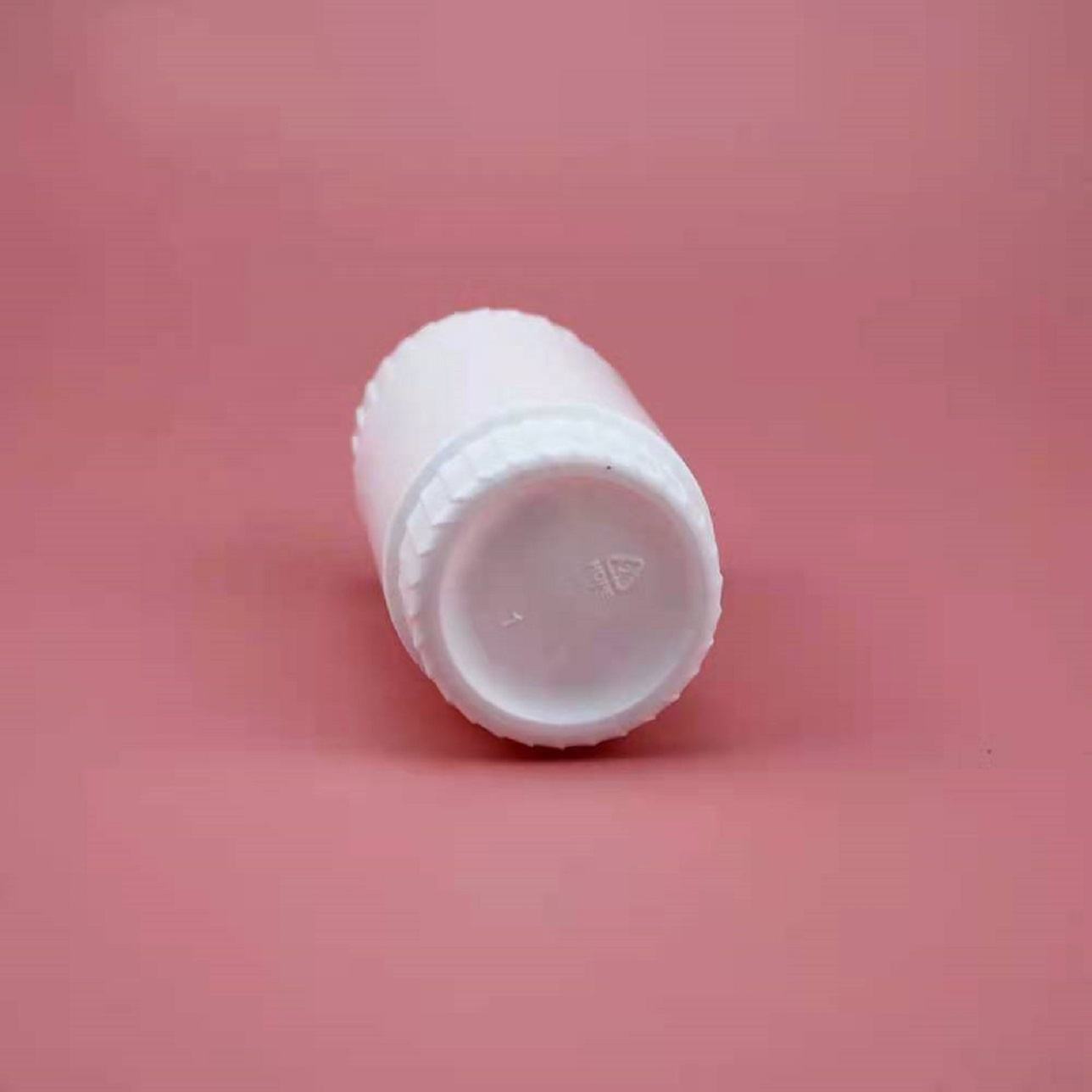 100ml 150ml 175ml HDPE Plastic Jar Bottle with Screw cap health care capsules bottle packaging