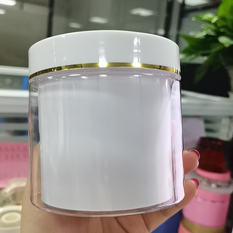 80g 100g 150g 200g 300g Plastic Cream Jar Double Wall plastic cosmetic skincare face cream lotion airless cream jar