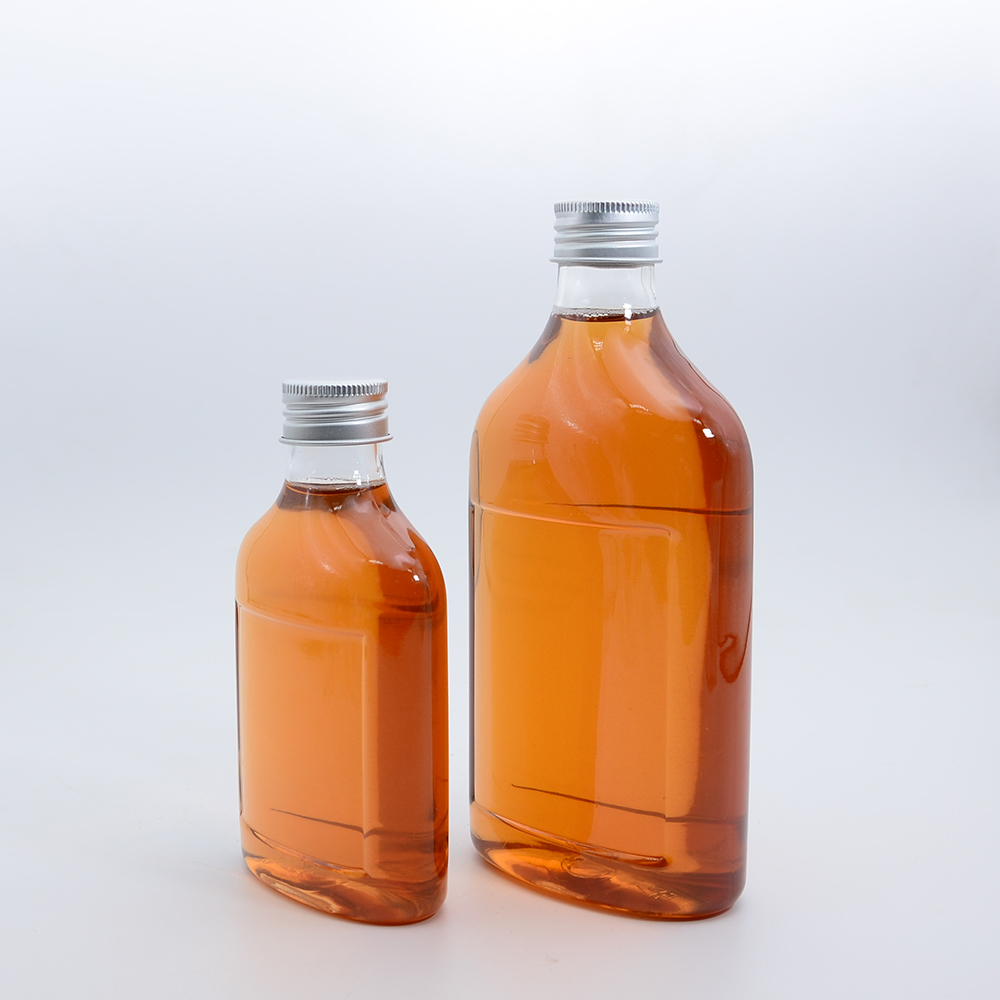 Juice Bottle use PET Plastic 320 ml Packing Transparent Color Liquid bucket Drink Wine bucket