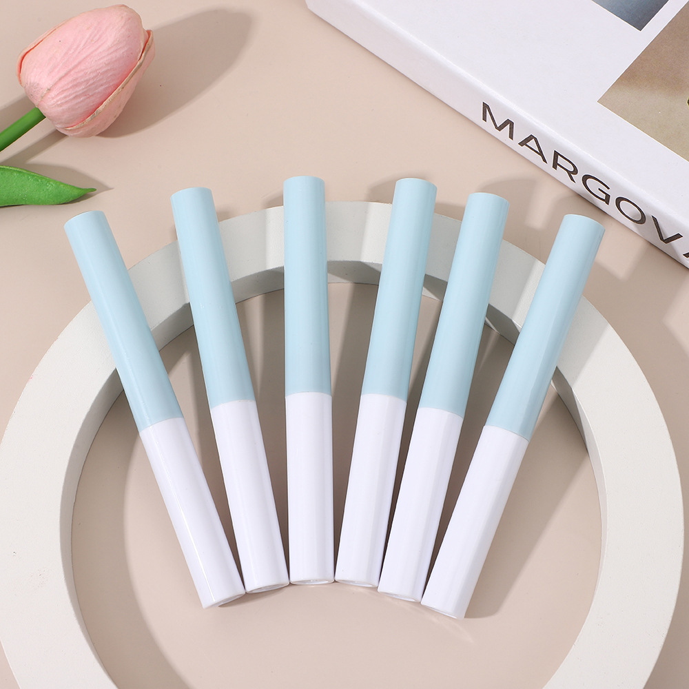 4ml Custom Mascara Eyeliner Tube round Mascara Tube Plastic Tube with Screw Cap for Cosmetic Labeling