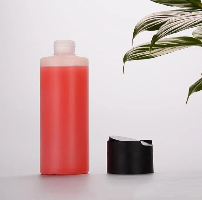Hot 100ml PE Moisturizer Bottle With Nese Stopper Plastic Toner Bottle Cosmetics Liquid Serum Drop Shampoo Bottle With Disc Cap