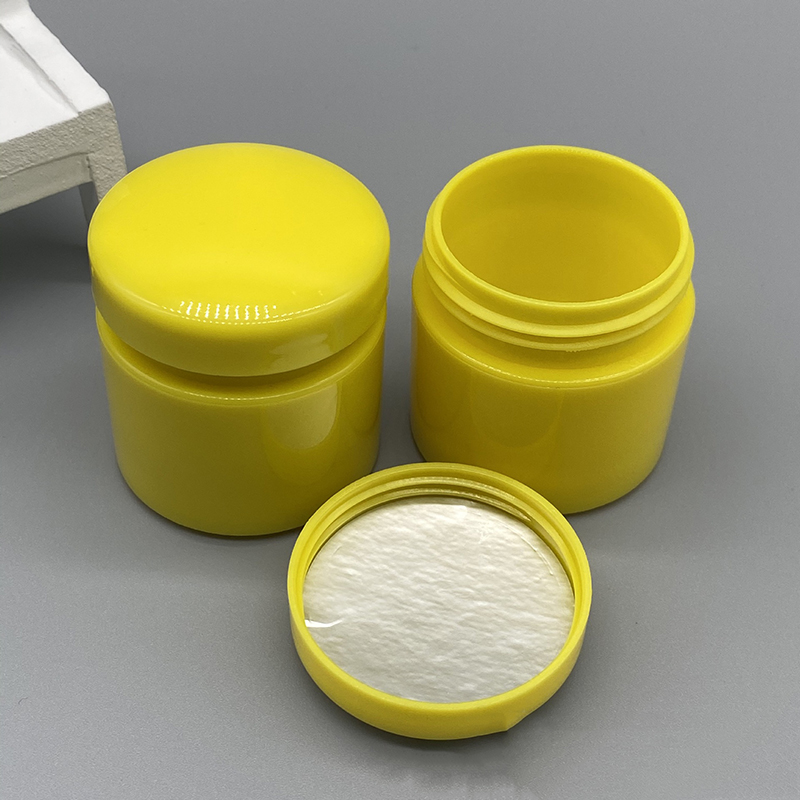 New Arrival 15g 20g 30g Plastic Jar for Cream Skin Care Cosmetic Packaging Container PP PET  PE Customize Color Lotion Cream Jar