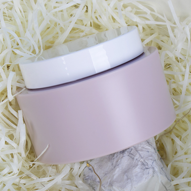 30g 50g 100g Custom Color Double Wall PP Plastic Round Face Cream Jar with Lid