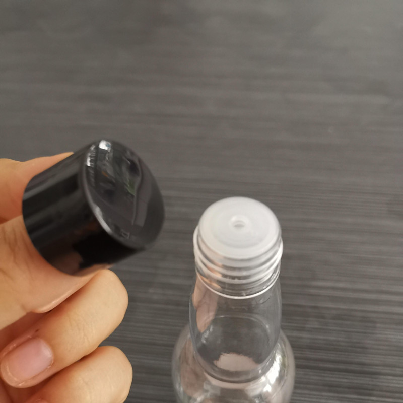 2oz 3oz 5oz 8oz Plastic Mini Hot Chilli Sauce Bottles 50ml 100ml 150ml PET Empty Ketchup Squeeze Packaging Container with Caps