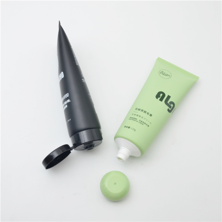Manufacturer Customized Cheap Plastic Soft Lotion Squeeze Tube Cosmetic Packaging Cream Tubes With Flip Top