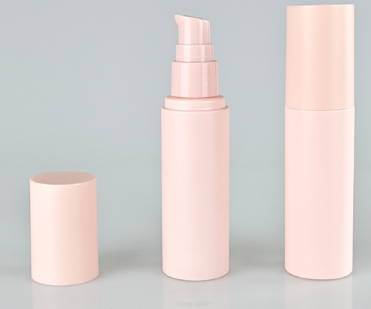 30ml 40ml 50ml 60ml 70ml Pink Plastic Spray Bottles PET Lotion Bottle Cosmetics Skin Care Packaging airless cosmetic bottle