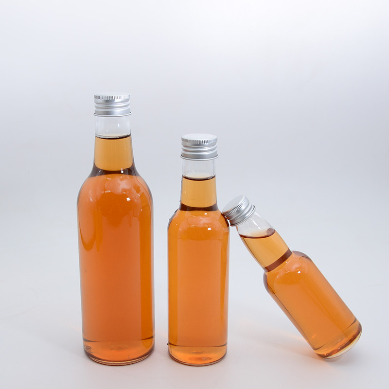 Mini Small 50 Ml 100ml Plastic Alcohol Shot Bottles For Sample Liquor Liqueur Whisky Whiskey Vodka Soda Spirits Wine Packaging