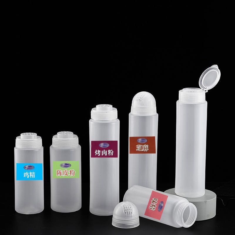 Wholesale Plastic Squeeze Honey Bottle Jam Honey Jar Ketchup Mayonnaise Empty Sauce Container for Honey Packaging with Flip Cap