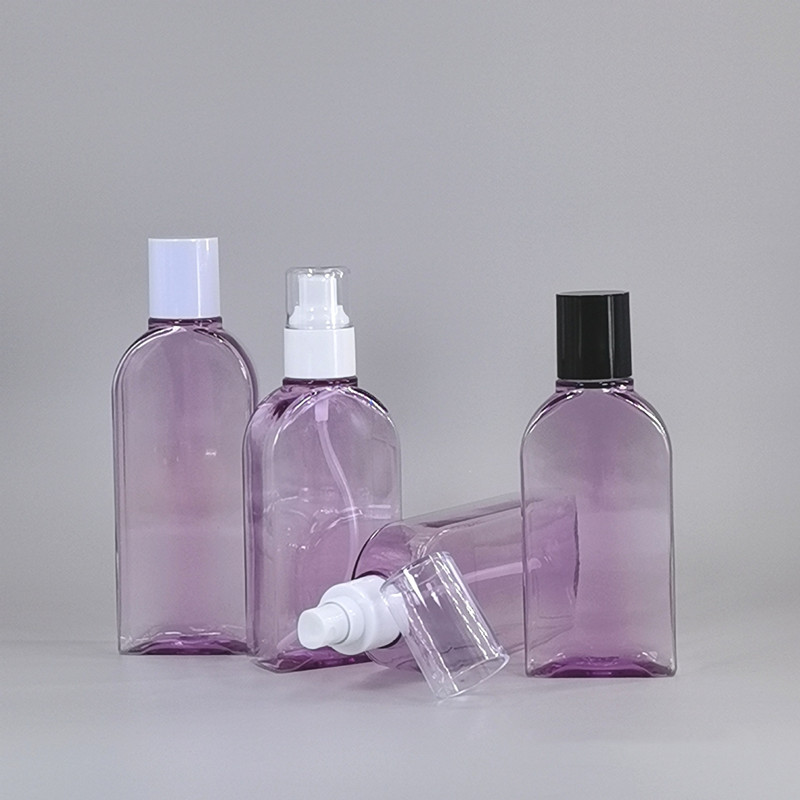 160/180ML cleansing oil essence toner brightening luminous water highly permeable PET press plastic bottle