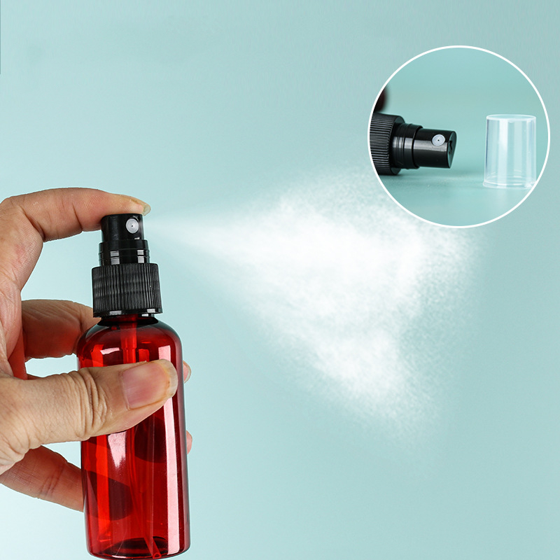 Luxury Amber Dark Blue Fine Mist Beauty Salon Hair Setting Spray Bottle Plastic 100ml 120ml 150ml 250ml Alcohol Perfume Spray