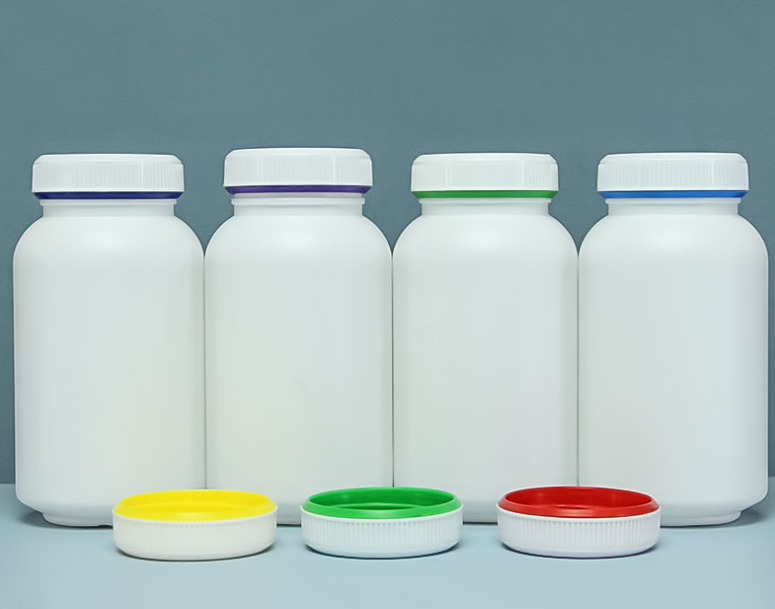 White HDPE Empty Medicine Bottles For tablets capsules Packaging Suitable for Pharmaceutical Products Packaging