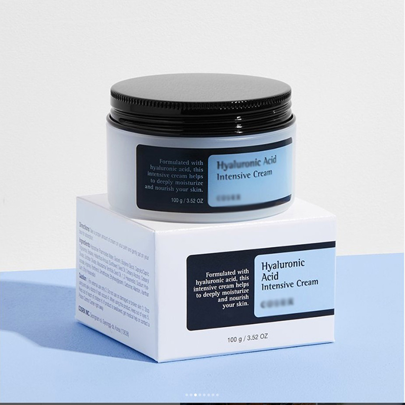 Facial Cream Jar Matt Clear Black Empty Frosted Can 3oz 5oz 200g 300g PE PET PP Plastic Round Cosmetic Bottle for Face Body Care