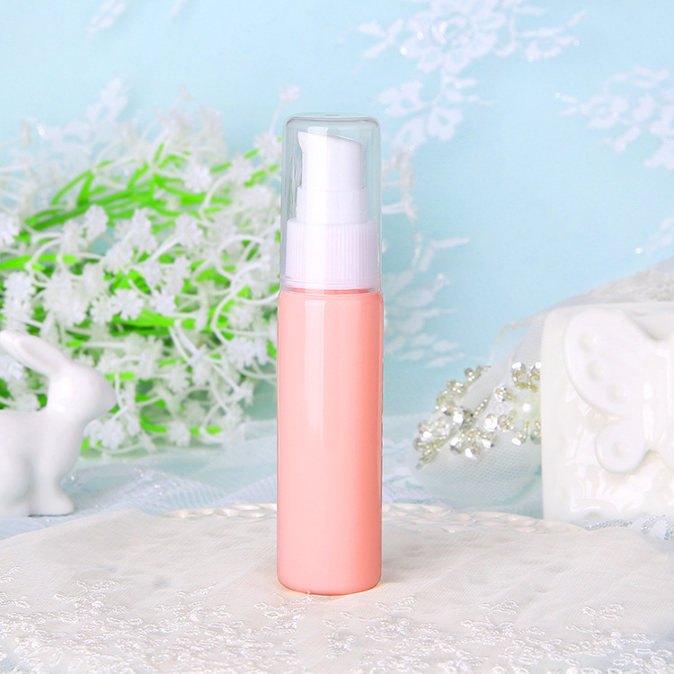 cosmetic bottle 30ml travel size serum pump bottle 30ml Hotel shampoo Conditioner Body Wash Lition Bottle with Flip Top