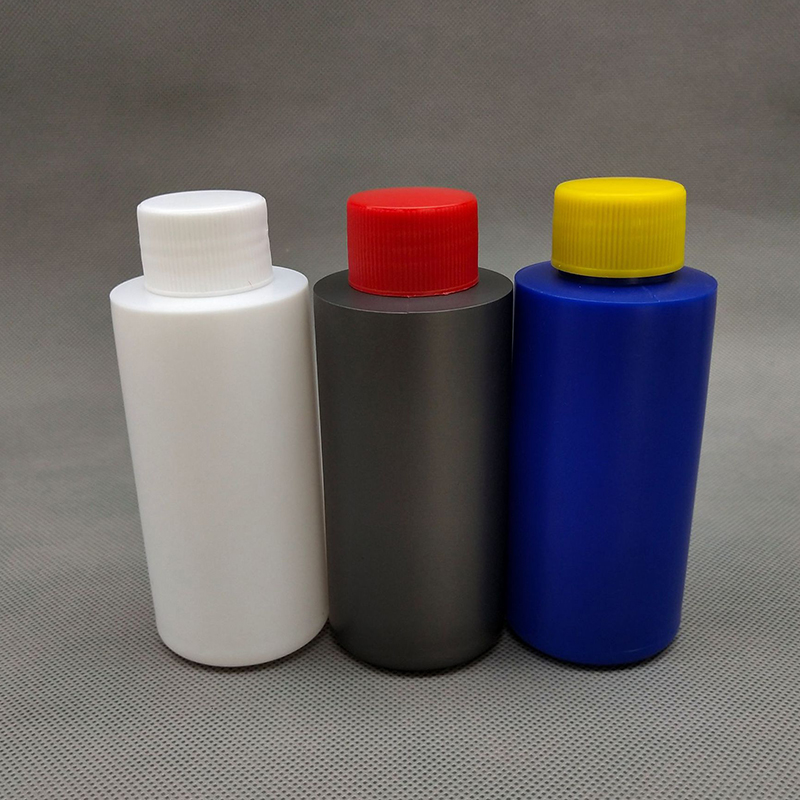 Colorful Lotion Plastic Bottle Customize 100ml 200ml 250ml 300ml PE Easy Squeeze Cream Bottle Cosmetics Face Skin Care Bottle