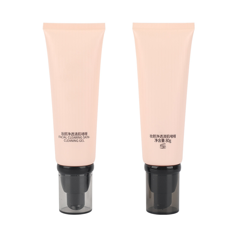 Empty Sunscreen BB Cream Tube Package 30ml 50ml 100ml Airless Pump Tube Bottle Serum Foundation Lotion face cleanser gel tube
