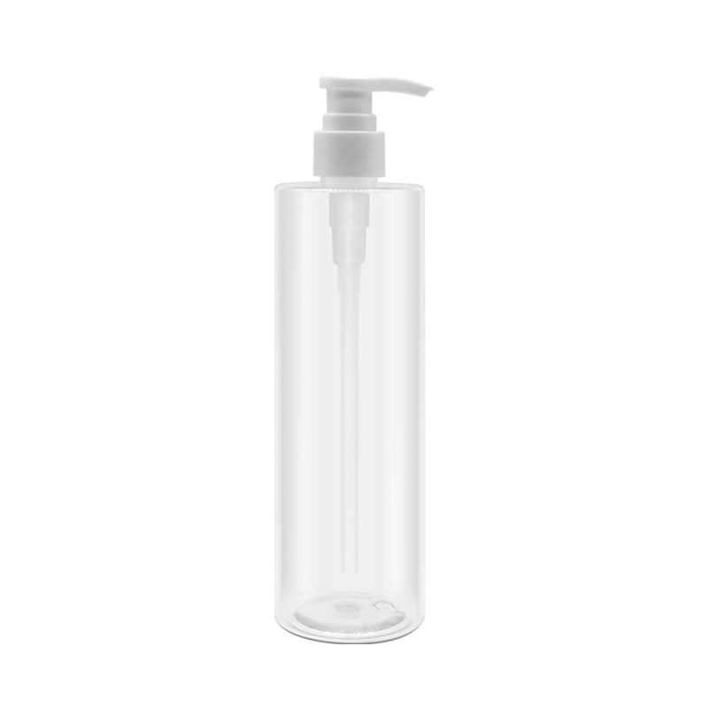 Wholesale Empty Bottles 150ml 200ml 250ml 300ml 350ml 500ml Round Cylinder Shampoo Lotions Shower Gel Body Wash Cleanser Bottle
