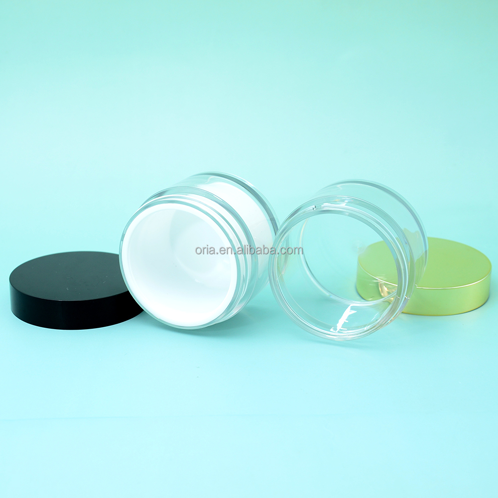 3ML 5ML 10ML 15ML 20ML Empty Sample Plastic Small Pot Jars with Lids Makeup Cosmetic Containers for Creams