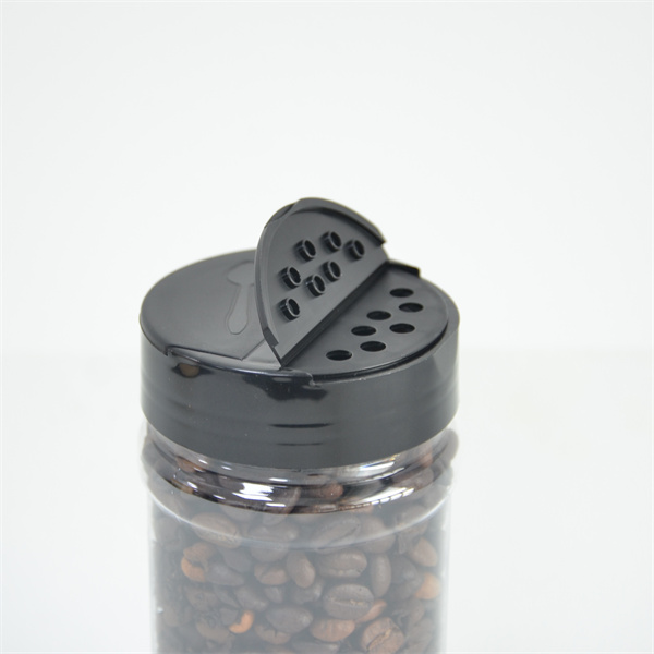 Plastic Spice Jars With Shaker/Pourer Lids 100Ml  Square Empty Seasoning Containers Clear Spice Bottles For Dry Food/ Condiments