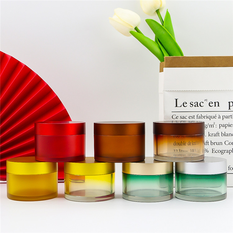 50ml cosmetic lotions Essence facial scrub body butter eye cream jar packaging set 100ml 150ml 200ml 250ml 300ml 500ml